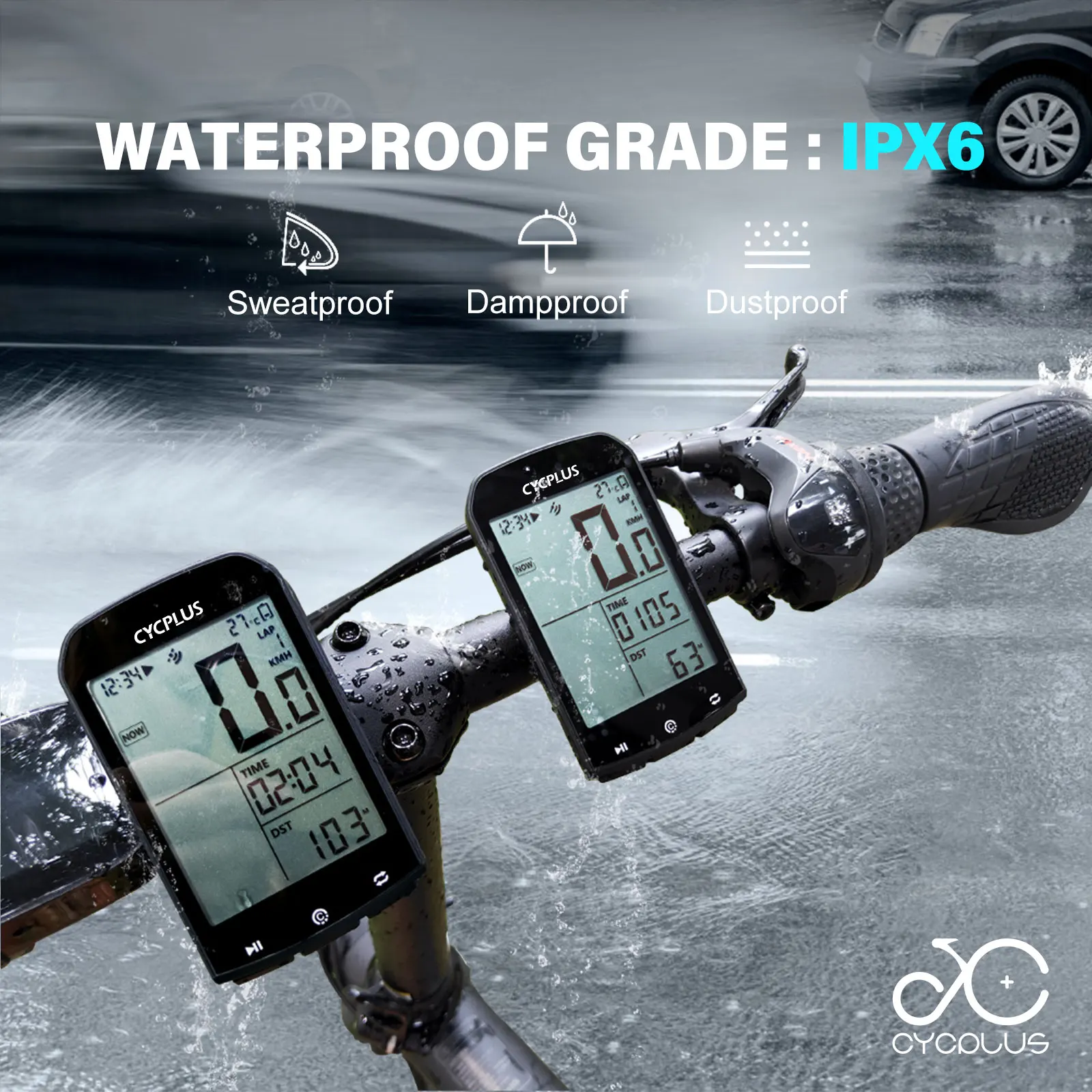 Велосипедный компьютер CYCPLUS M1 с GPS ANT + Bluetooth спидометр беспроводной датчик