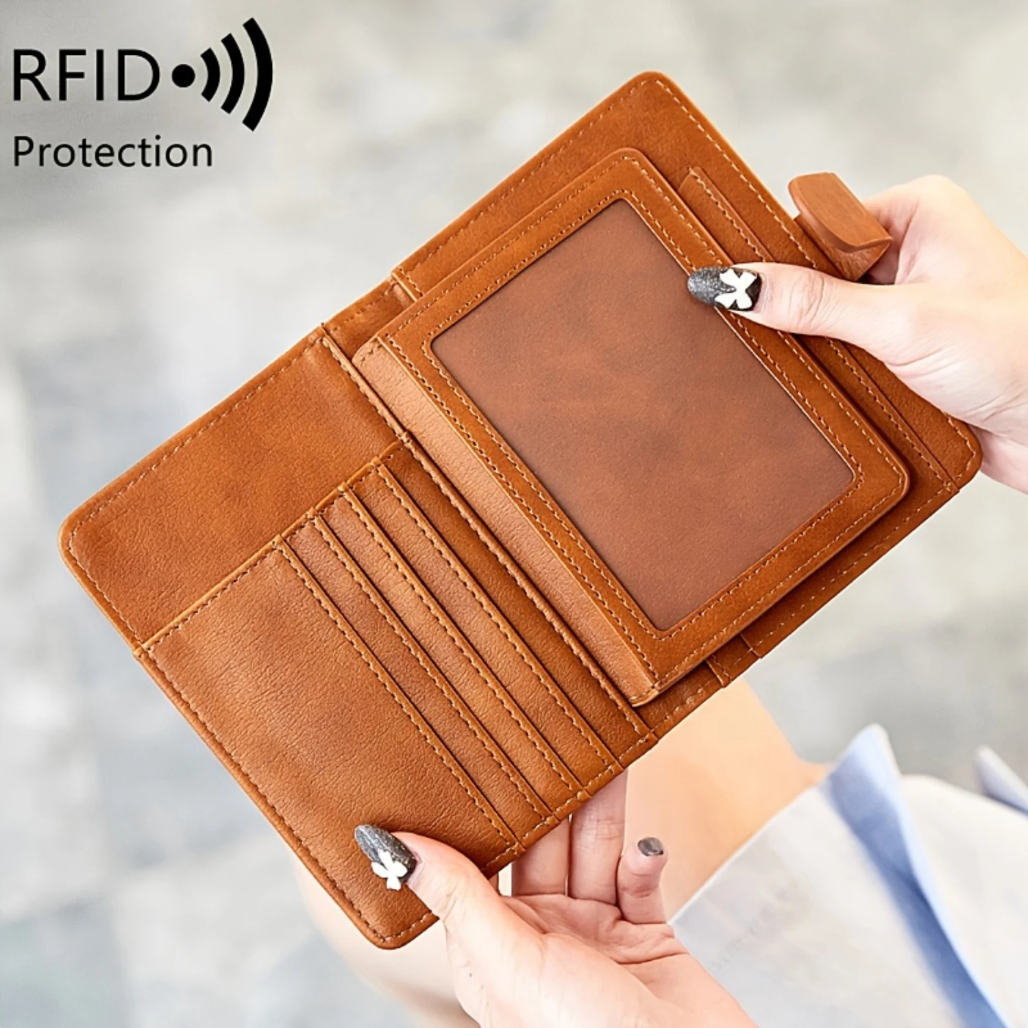Premium Passport Wallet - Secure Document Holder Ultra-Slim Stylish Design for Men and Women Ideal Travel