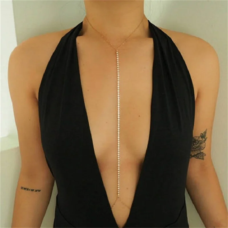 

Trendy Belly Waist Chain Body Sexy Chain Bikini Beach Body Chain Charm Jewelry