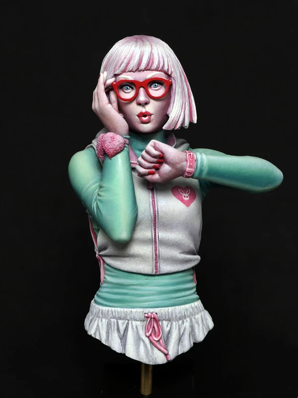 

1/12 Resin Model Bust GK，Unassembled and unpainted kit