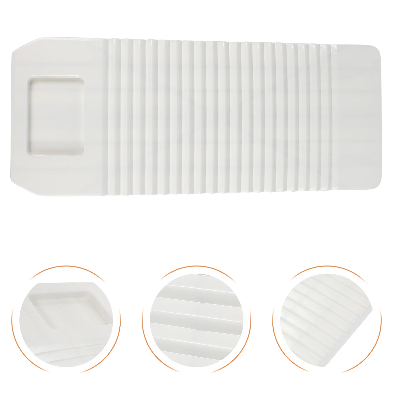 

Washboard Board Laundry Washing Wash Clothes Hand Basin Plastic Household Manual Clean Scrub Clothing Portable Scrubbing Bucket