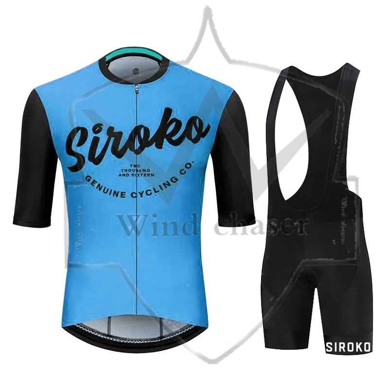 

2022 Team SIROKO Cycling Jerseys Bike Wear clothes Quick-Dry bib gel Sets Clothing Ropa Ciclismo uniformes Maillot Sport Wear