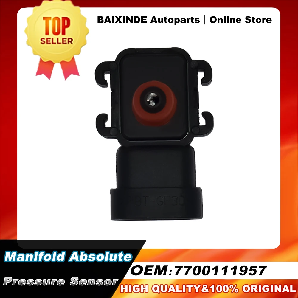 

Датчик абсолютного давления в коллекторе OEM 7700111957 09364119, 1 шт., для Renault Thalia, сumic, Megane, Opel Vivaro, Nissan Primastar