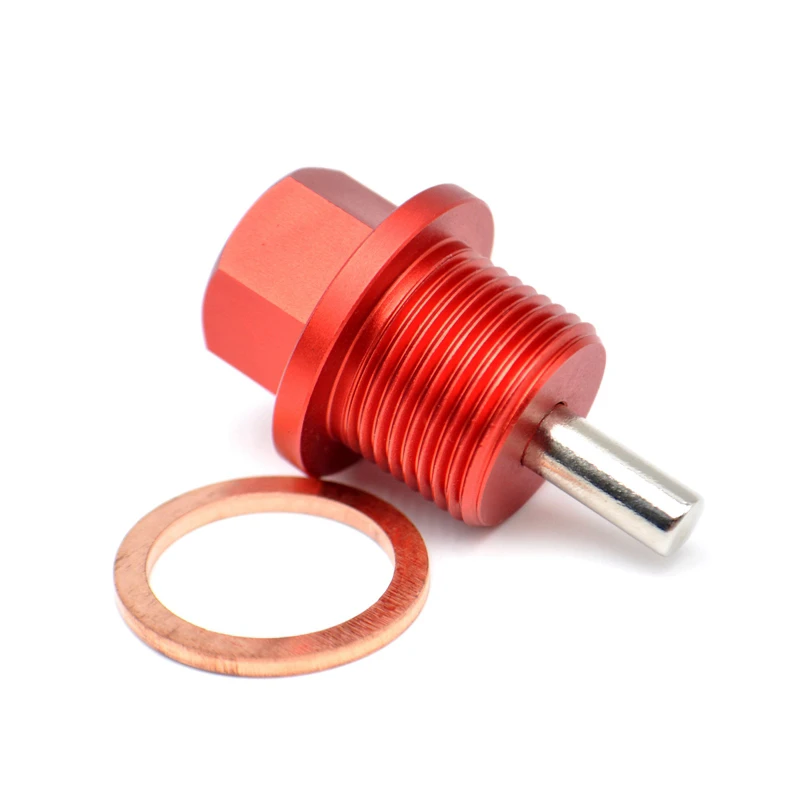 Магнитные дренажные винты M12x1.25 M14x1.5 M16x1.5 магнитные заглушки для слива масла гайка