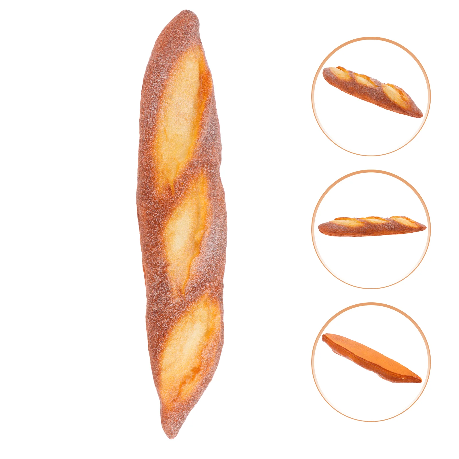 

Bread Artificial Fake Props Model Toy Cake Kitchen French Toys Display Faux Loaf Photo Prop Slow Dog Lifelike Dessert Shop