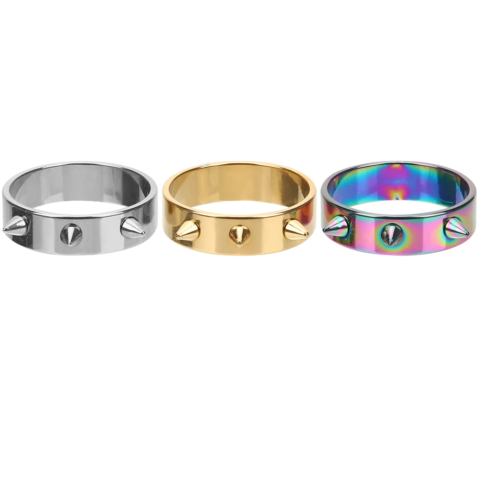 

3 шт., модные кольца в европейском и американском стиле