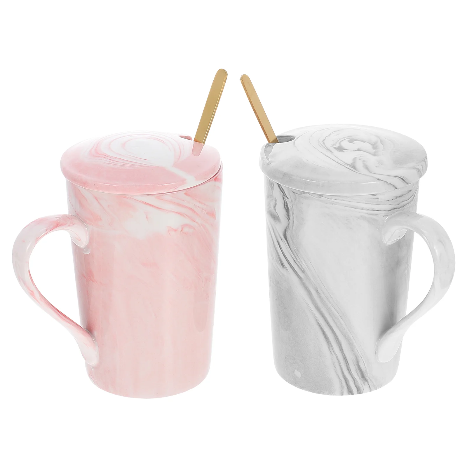 

2 шт. керамические кофейные кружки, мраморные кружки, декоративные чайные кружки, изысканные подарки на день рождения