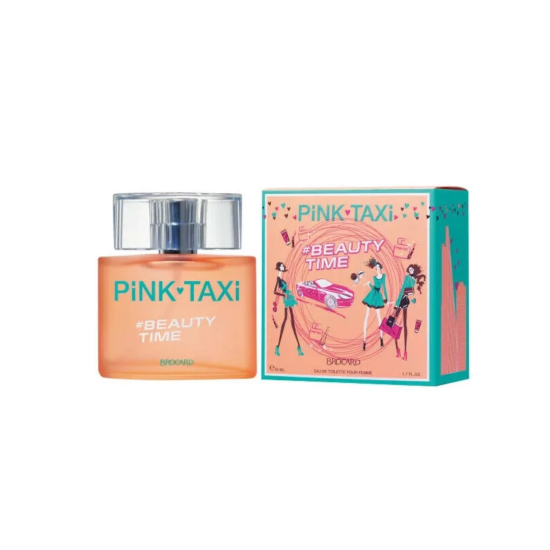 Духи Brocard Pink Taxi Beauty Time - туалетная вода 90 мл для женщин парфюм Брокард Пинк Текси