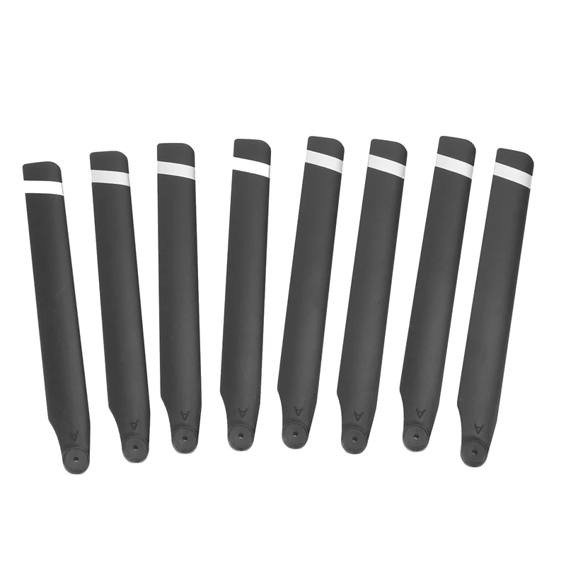 

8Pcs Black Replacement Parts C186 Main Blade For C186 C-186 RC Helicopter Airplane Drone Spare Parts Upgrade Accessories