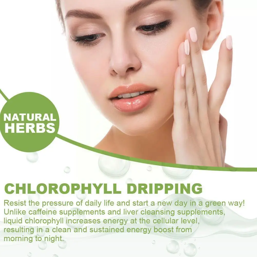 

30ml Shrink Pores Serum Chlorophyll Natural Detox Nourish Pores Moisturizing Treatment Face Repair Dryness Essence Care Ski H9i3