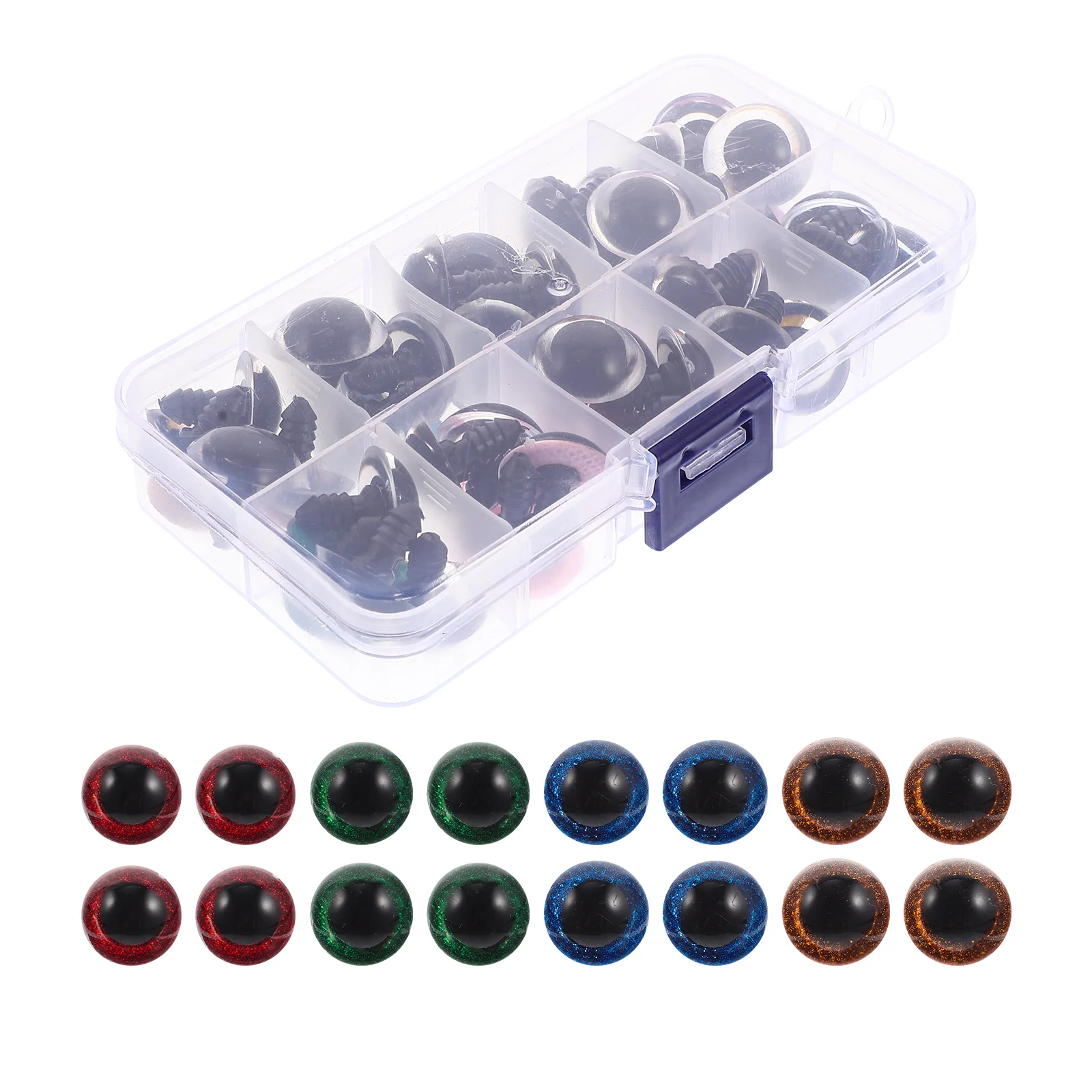 

Eye Suit Puppet Decor DIY Safety Eyes Decors Toys Black Craft Animal Stuffed Simulated Accessories For