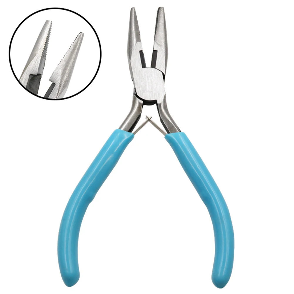 

Small Pliers Stainless Steel Tong Head Jewelry Pliers Making Tool Round Nose Pliers Jewelry Pliers For DIY Crafts Jewelry Tools