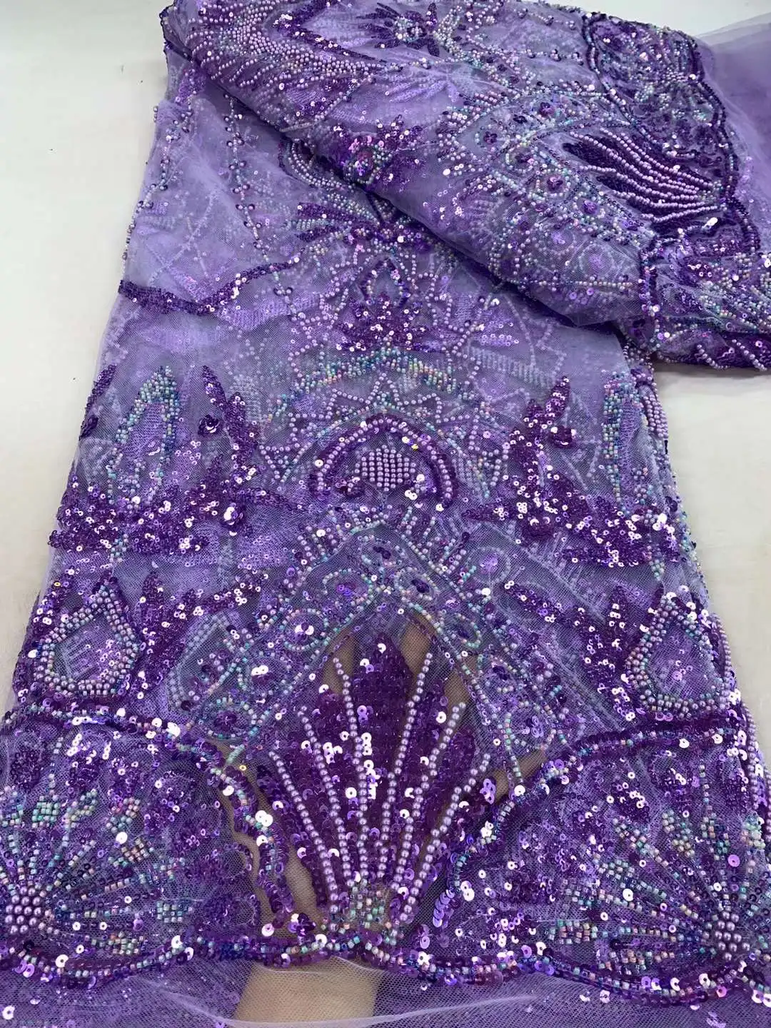 Африканская кружевная ткань для жениха 2024 высокое качество французские 3D бусины