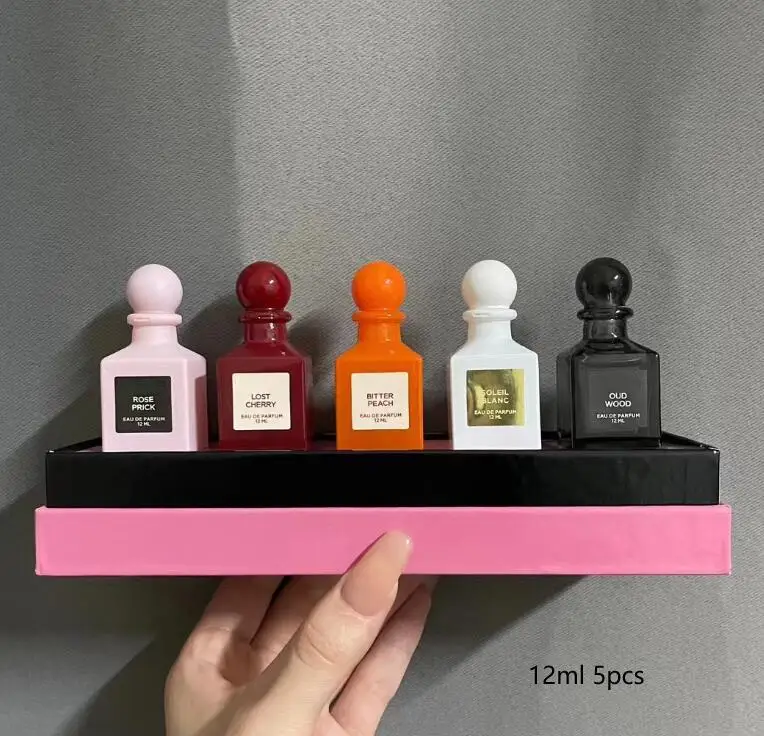 

TF03 High quality brand women Tom mini perfume set men ford long lasting natural taste with atomizer for men fragrances