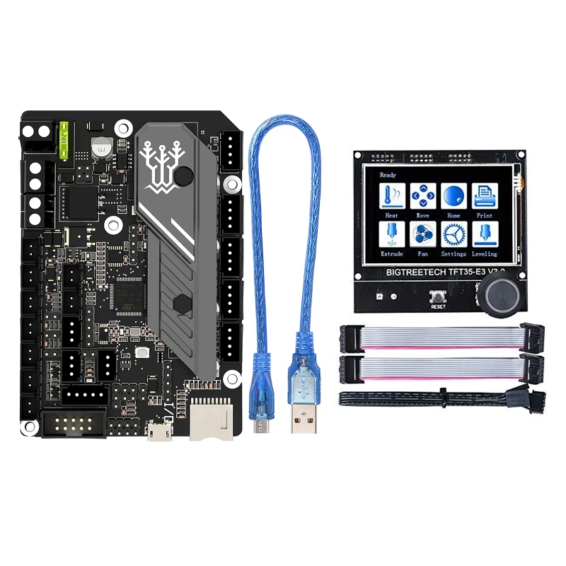 

BIGTREETECH-SKR 2 Control Board STM32G0B1RET6 +TMC2209 TMC2208 UART 3D Printer Parts CR10 Ender3 Upgrade SKR V1.4