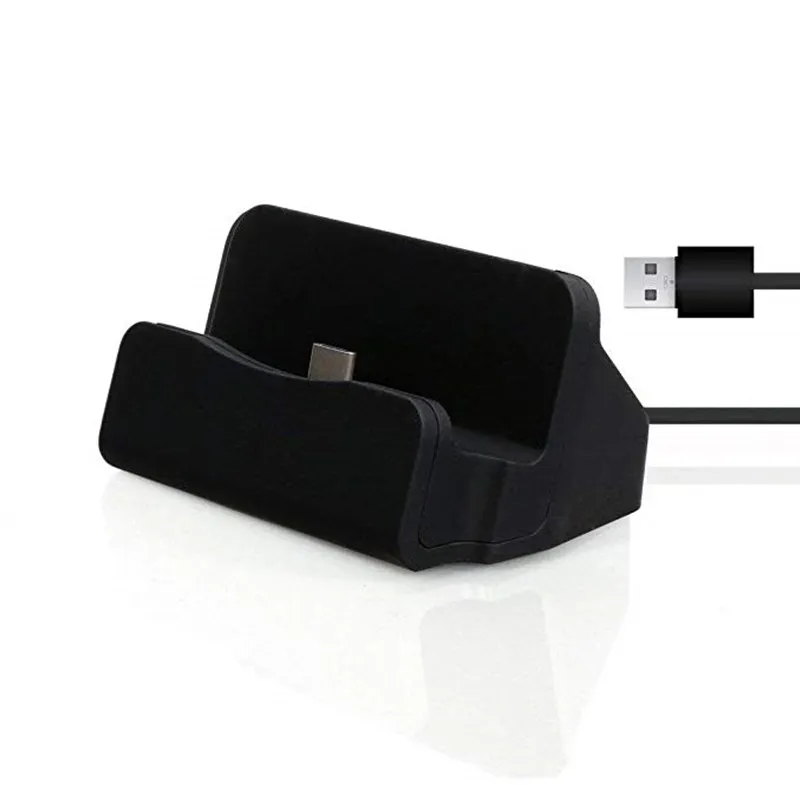 Зарядная док-станция с разъемом USB Type-C для Samsung S21 S20 S10 S9 S8 S7 S6 Edge iPhone 12 11 XS 7 8 Plus -