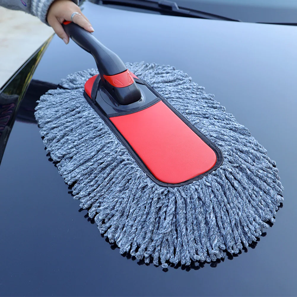 

Retractable brush Car Duster Exterior car waxing soft bristles dust removal car washing brush for cleaning car dust