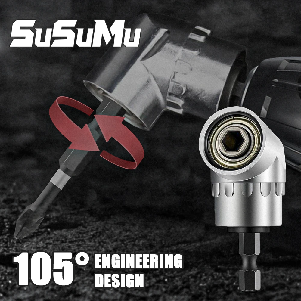 

SuSuMu держатель для сверл с шестигранным хвостовиком 1/4 градусов