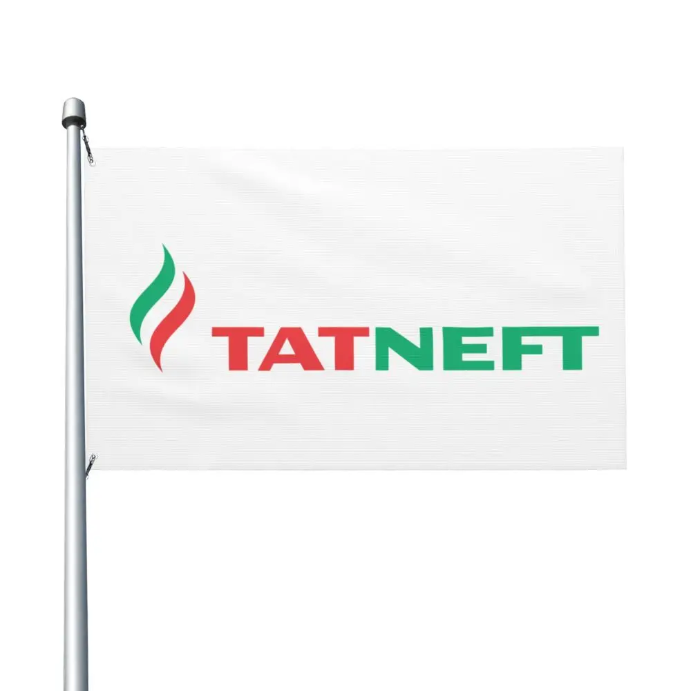 Новый двухсторонний баннер TATNEFT флаг бриза Садовый декоративный вечерние 3x5