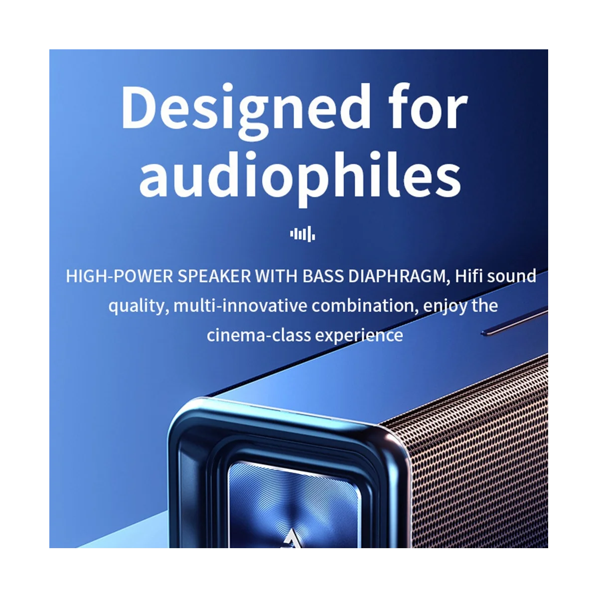 

Bluetooth Speaker Subwoofer Portable Home Wireless TWS Series HIFI Sound Quality Bluetooth 5.0 Speaker