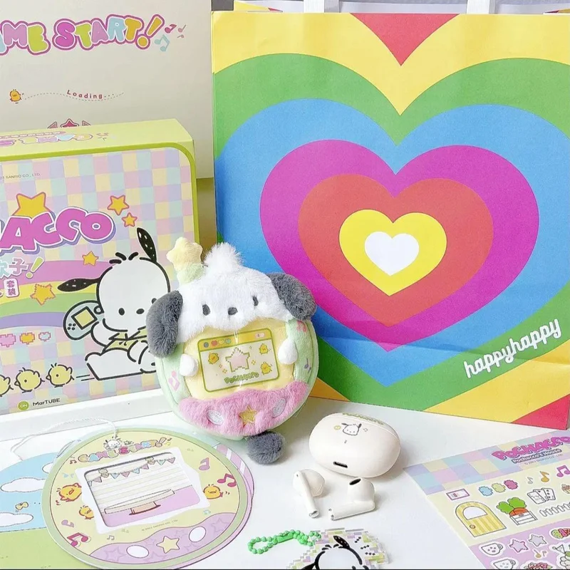 Kawaii Sanrio 5 3 Bluetooth-гарнитура аниме мультфильм понравило полувкладыши наушники с