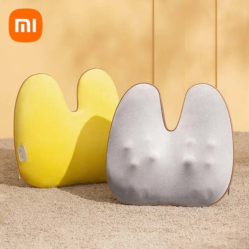 

Youpin Leravan Kneading Massage Pillow Rechargeable Shiatsu Neck Massager Electric Head Shoulder Back Therapy Massage Cushion