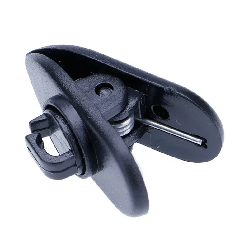 

10-Piece Set of Cable Clamp Cable Fixation Organizer for Earphone Cable Small Clamp Short Mouth Rotatable Clamp