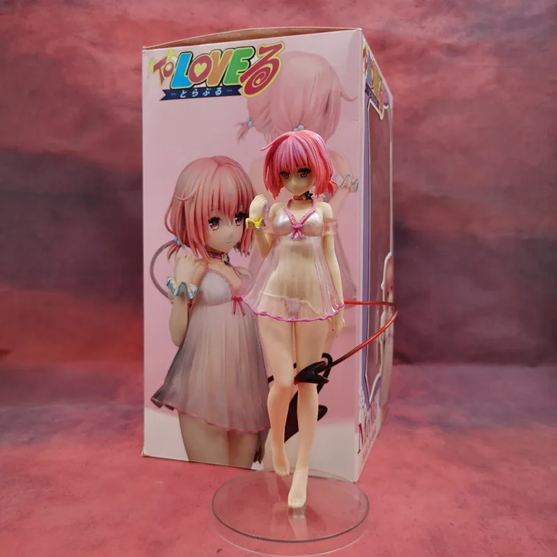 

Аниме To Love-Ru Dark Momo Belia Deviluke Babydoll Ver. ПВХ экшн-Фигурки игрушки сексуальная девушка Коллекционная модель подарок