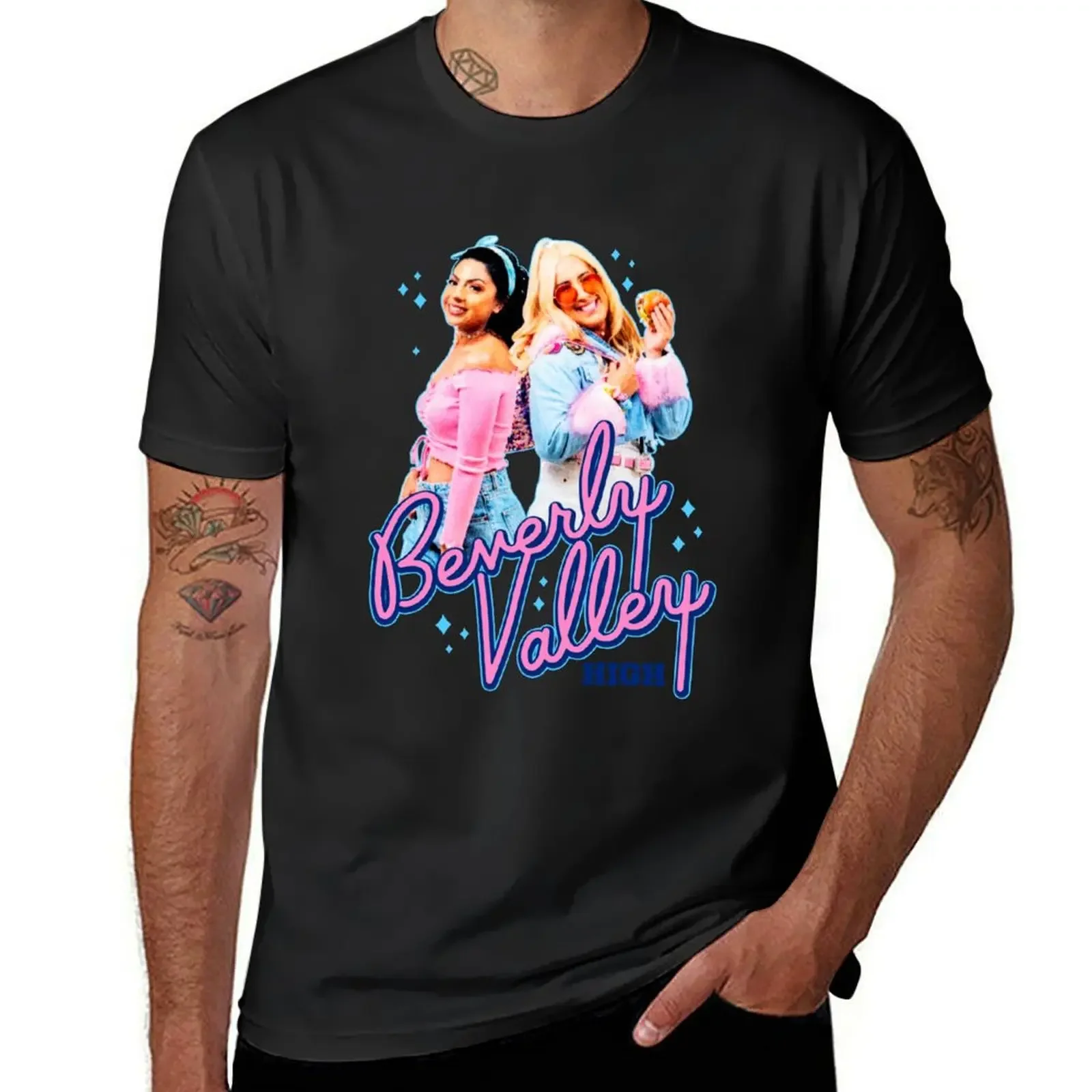 Bvh merch Беверли Вэлли дан и рия команда _ футболка Tootsie для мальчиков белые мужские