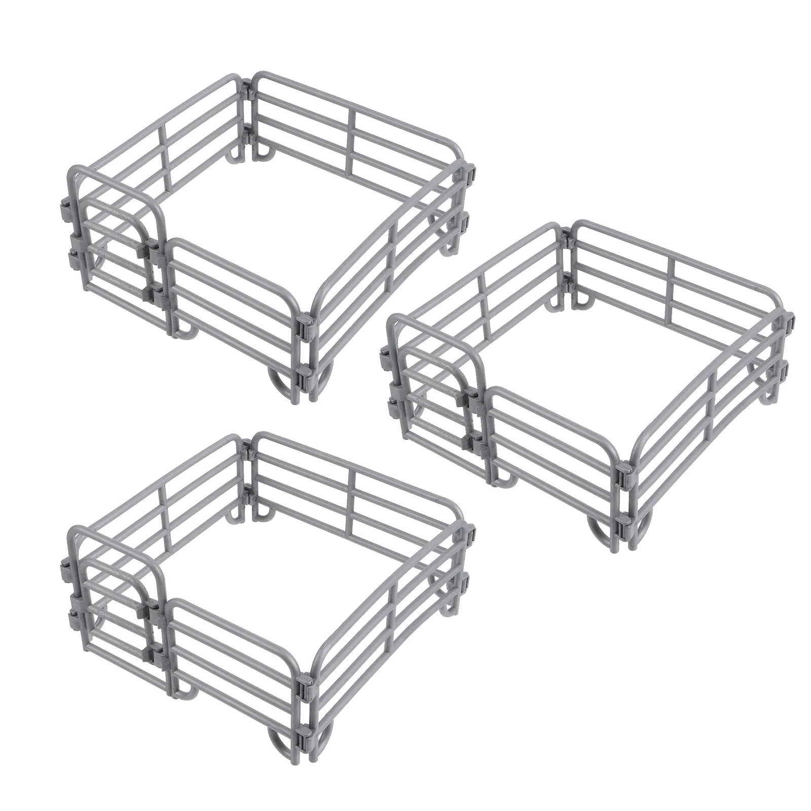 

Fence Miniature Mini Corral Panels Farm Garden Pickethorse Crafts Toy Border Barnsheep Toys Figures Fencing Animal Kids Potsmall