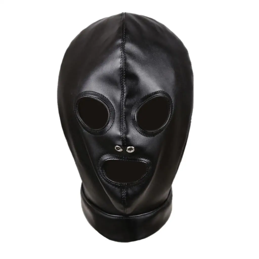 

High Quality Unisex PU Balaclava Mask Soft And Comfortable Lining
