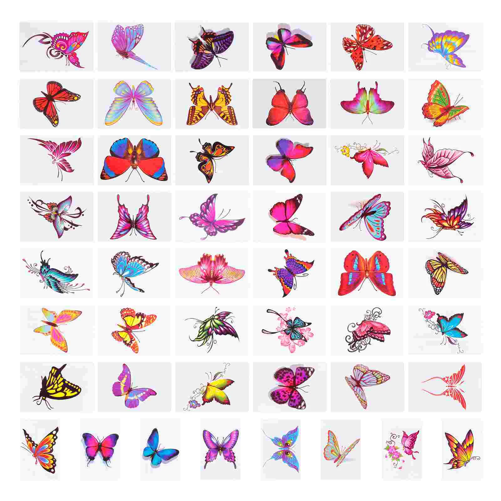 

Butterflysmall Hand Stickers Tiny 3D Favors Self Adhesivemini Makeup Womentatuajes Temporales Partyfashion Wrist Neck Decalbody