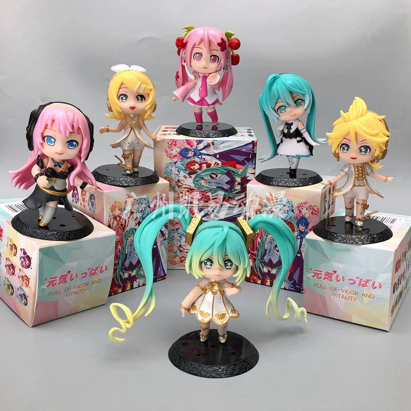 

Hatsune Miku Virtual Singer Animation Figure Model Blind Box Mystery Box Wholesale Ornament Doll Collections Decor Toys Gift