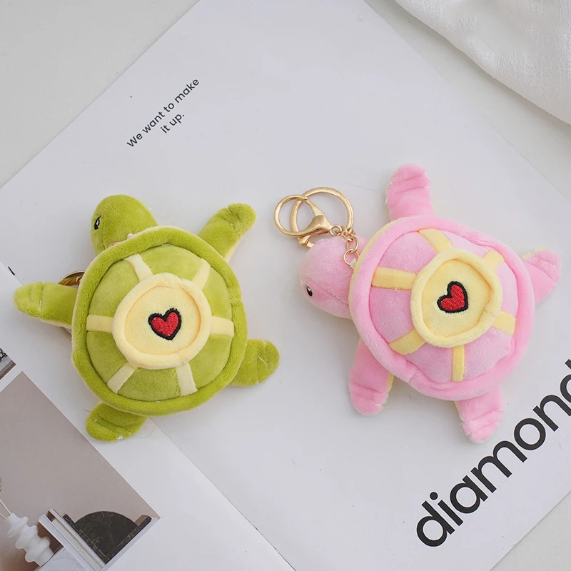 12 см Мультяшные милые плюшевые игрушки в виде морской черепахи