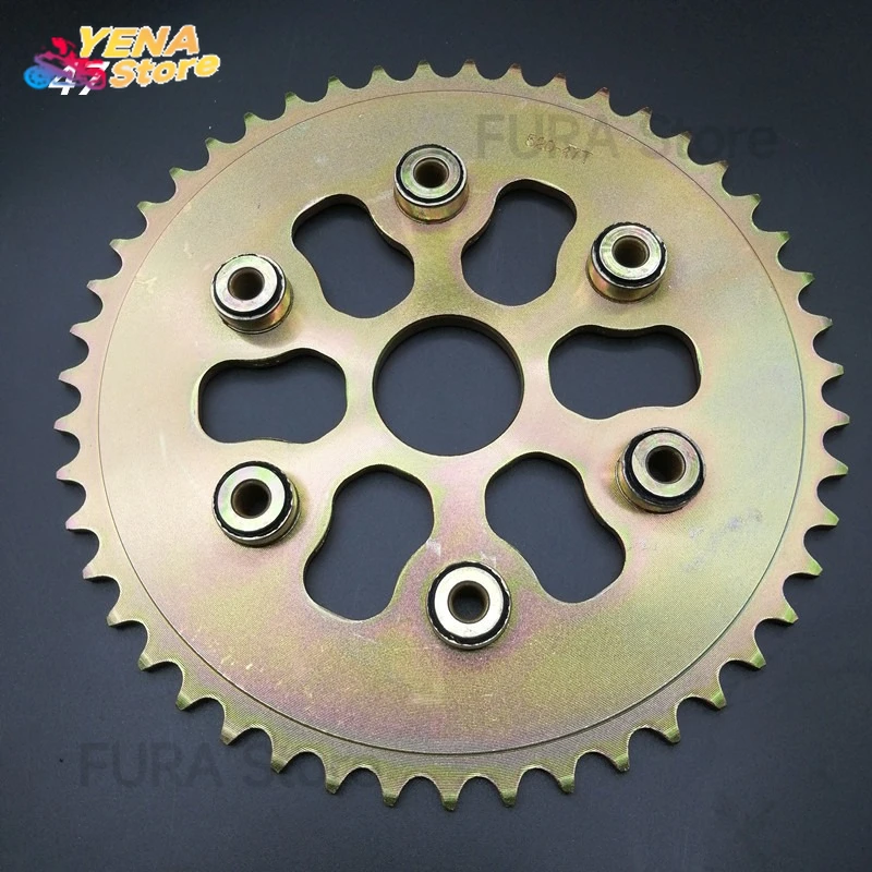 

Подходит для аксессуаров Magician 250 428 520, детали для мотоциклов, 4 задних звездочки цепи, 40/43/47/50 зубьев