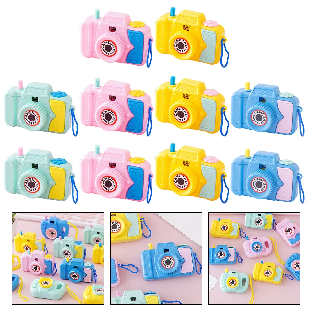 

10pcs Toys Square Viewing Camera Toys Children Projection Camera