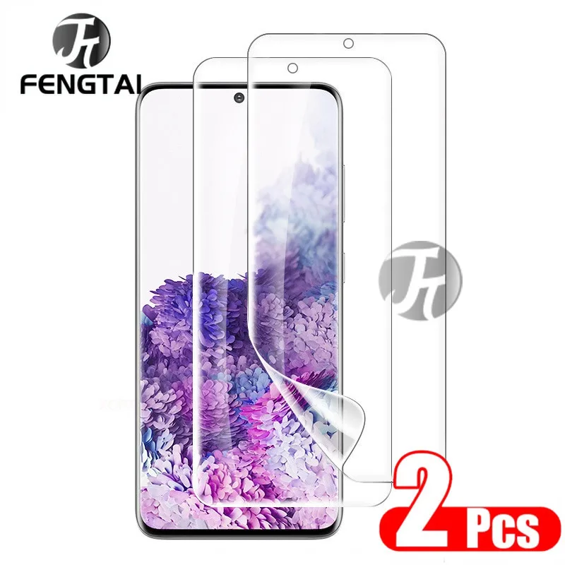 

2Pcs Protective Hydrogel Film Screen Protector For Samsung Galaxy S20 S10 S9 8 Plus Note 20 10 9 8 S7 edge Film Screen Protector