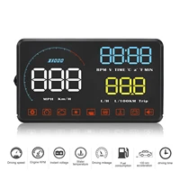 newest head up display car obd windshield projector hud shift reminder water temp fuel consumption speed alarm car accessories