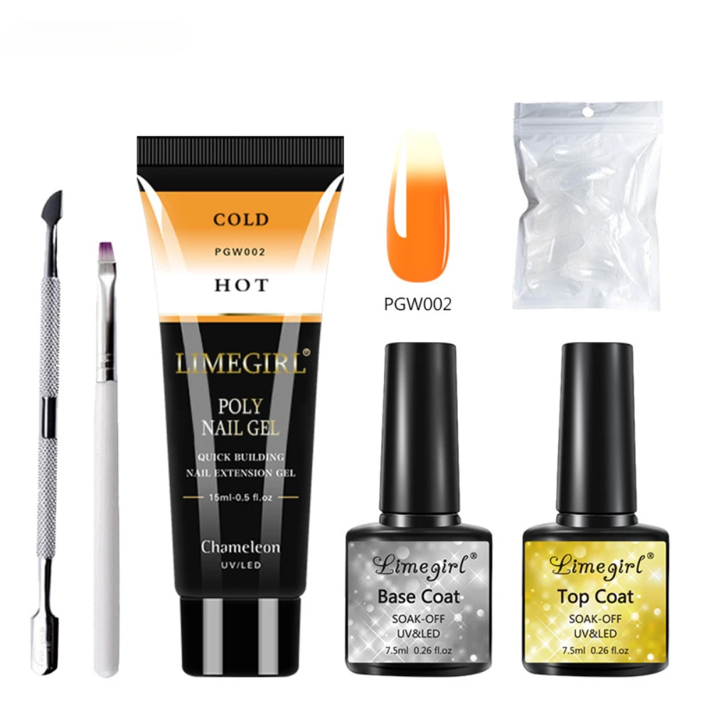 6 шт. набор инструментов для ногтей прозрачный Кристальный Расширенный клей