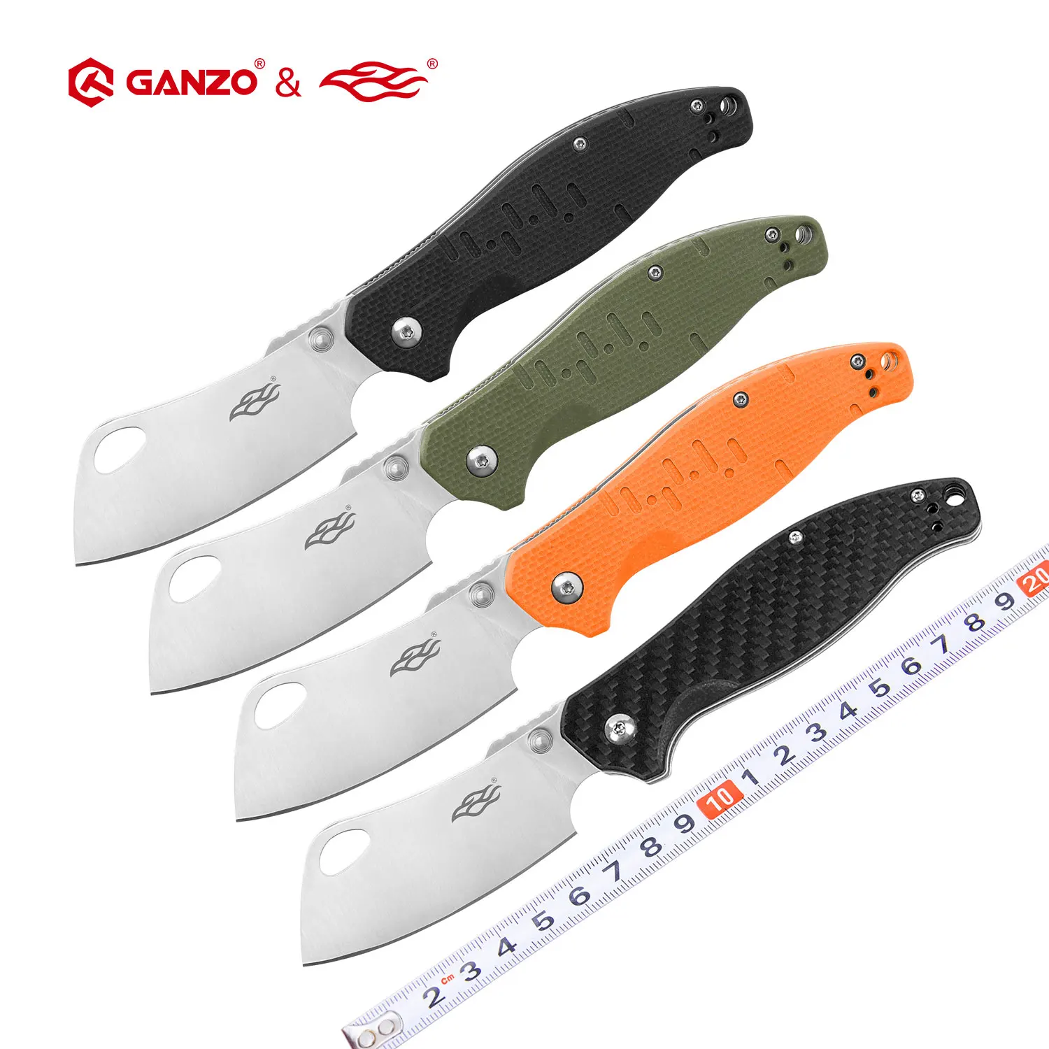 Ganzo F7551 Карманный нож 440C Лезвие G10 Ручка Складной Тактический Открытый Кемпинг EDC Инструмент 58-60HRC (art.: 3920d13bef255) - 3920d13bef255