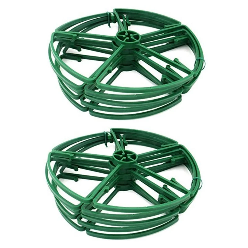 

10 Inch Flower/Plant Support Rings Garden Cane Support Frame, Pack Of 20