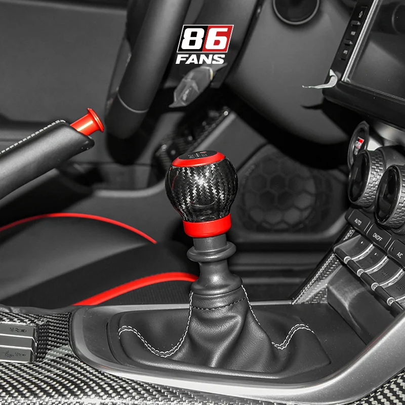 Для Toyota GR86 Subaru BRZ 2022 2023 ручка переключения передач из углеродного волокна ручки