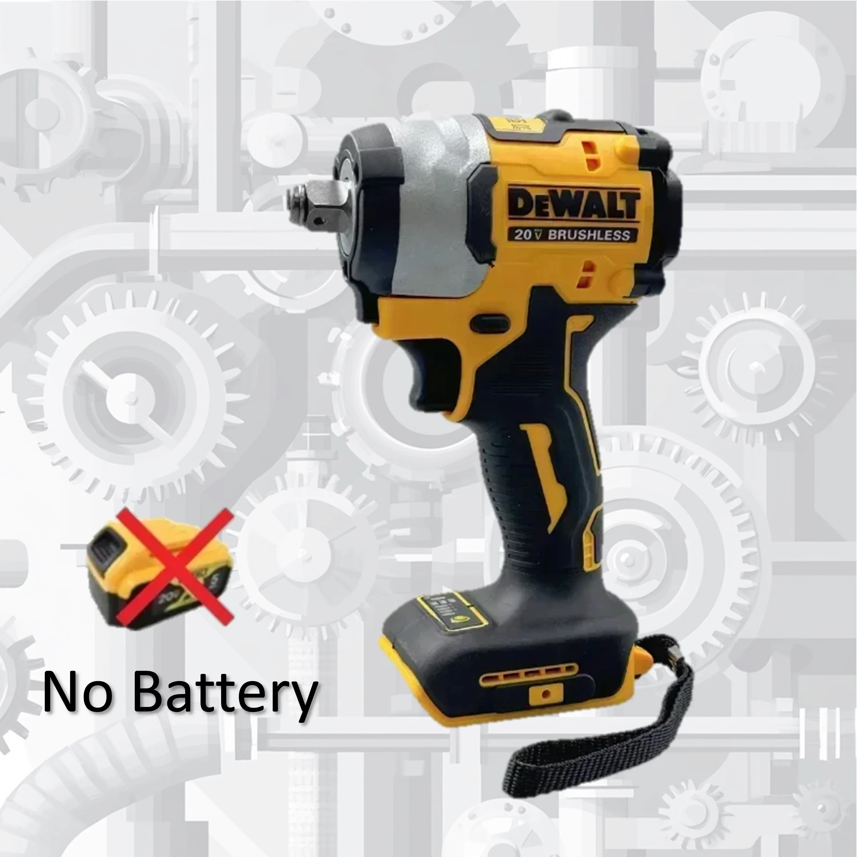 

Электрический ударный гайковерт Dewalt DCF922 20В