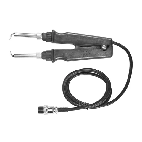Горячий 902 Esd Smd Двойной паяльник Пинцет с зажимом для ручки Нагревательные плоскогубцы Аксессуары для паяльной станции -Kb