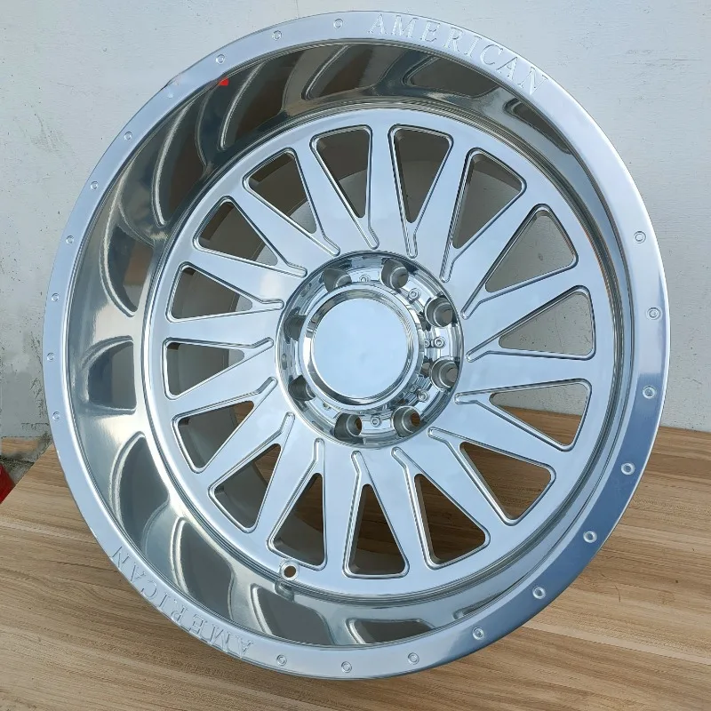 Для кованого внедорожного колеса Dually Wheel 20 21 22 24 26 дюймов полированный