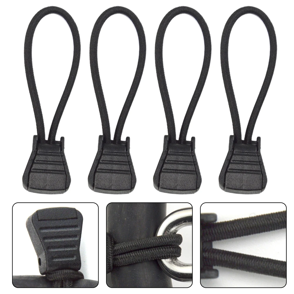 

4pc Scuba Diving Dive Diver Hose Clip Retainer Holder Elastic Bungee Rope Tap Technical Diving High Low Pressure Tube Fixing Rop