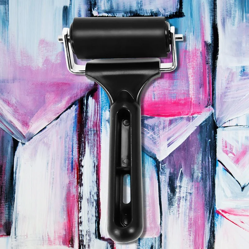 Резиновый валик набор из 2 (6 и 10 см) чернильный идеально подходящий для печати