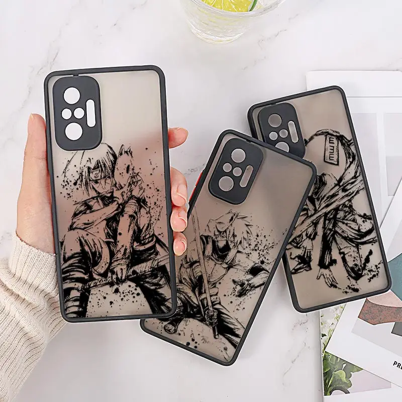 

U-Uzumaki-Itachis-Gaaras Anime Case For Xiaomi Redmi Note 11 Pro 8 9 10 Pro Back Cover Redmi 10C 9 9A T 8 7A 6A Matte Clear Case