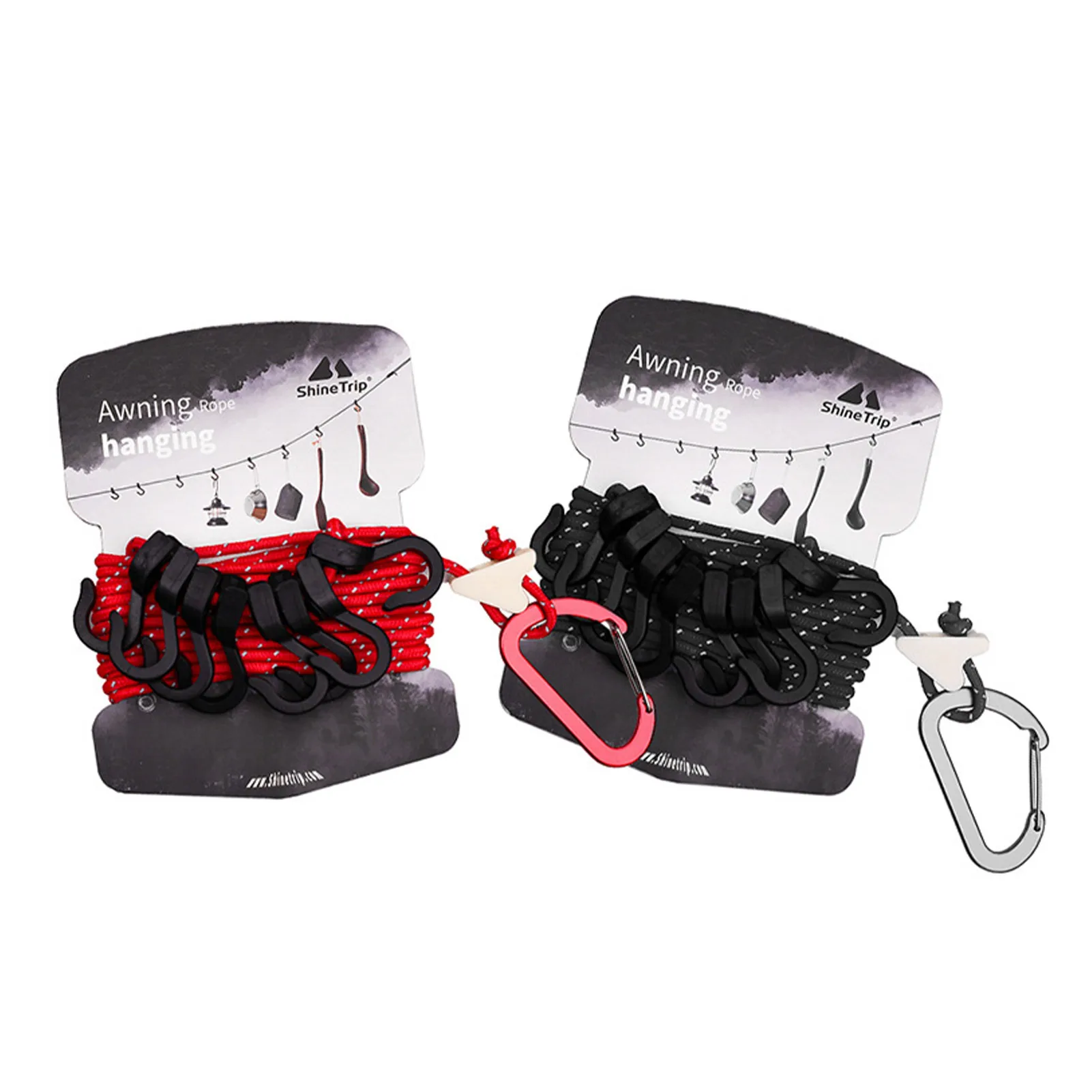 

Camping Clothesline Adjustable Tent Clothesline Portable Travel Hanger Adjustable Clotheslines Camping Gadgets For Laundry