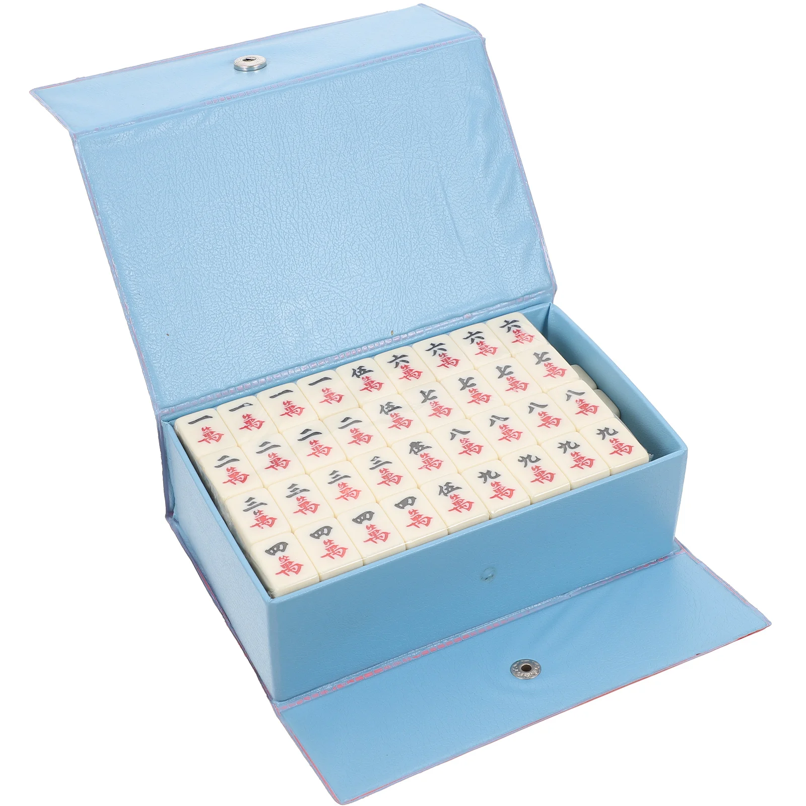 

Chinese Mahjong Game Portable Chinese Game Family Game Travel for Camping Portable Traditional Board Game